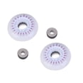 thumbnail image 4 of 2 Pcs Roues Lumineuses en PU 70MM Accessoires de Patins à Roulettes en Ligne (Lumière Colorée), 4 of 6