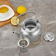 thumbnail image 4 of SANQIAHOME Antique 1.2L (40Oz) Stainless Steel Teapot with Infuser copper, 4 of 11