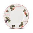 thumbnail image 1 of Karaca Dinner Plate for Home & Kitchen Ideal for Presentations Serving Plates Berries Ceramic Dessert Plate 8.66" Appetizer Plates Salad Plate, 1 of 4