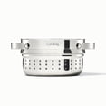 thumbnail image 6 of Caraway Steamer - Stainless Steel Steamer with Handles - Non Stick, Coating - Steam Veggies, Seafood, and More - Compatible With Our Dutch Oven or Sauce Pan - Small, 6 of 8