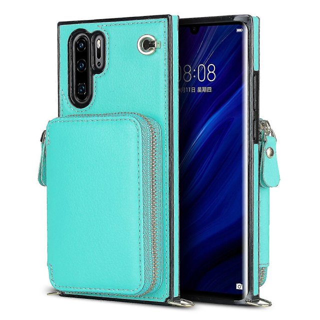 Funda tipo cartera para Huawei P30 Pro con tarjetero y correa para el hombro para mujer p202411261300