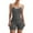 Grey, variant on Women's Sport Seamless Jumpsuit Yoga Jumpsuit Sleeveless Elastic Skinny Tracksuits Padded Gym Playsuit Ribbed Rompers For Fitness Jogging Blue M