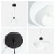 thumbnail image 5 of Lámpara colgante LámparaYa estilo moderno acabado negro mate 1 luz E27 40 W, 5 of 5