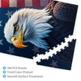 thumbnail image 3 of 500 Piece American Bald Eagle Jigsaw Puzzle For Adults Challenging And Fun Brain Teaser Patriotic Artwork Quality Wooden Pieces Great Gift Idea For Puzzle Enthusiasts Home Decor, 3 of 7