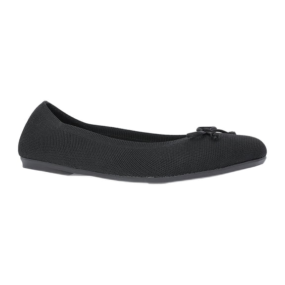 Time and Tru Women's Comfort Knit Ballet Flats