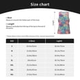 thumbnail image 4 of KLL blue pink colorful cracked texture Print Men's Muscle Gym Workout Stringer Tank Tops Bodybuilding Fitness T-Shirts Tank Tops Men-, 4 of 7