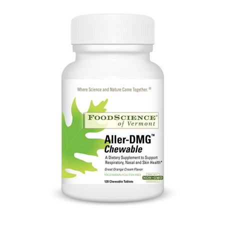 FoodScience of Vermont Aller-DMG Chewable, 120 Ct
