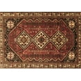 thumbnail image 1 of Ahgly Company Indoor Rectangle Persian Brown Traditional Area Rugs, 3' x 5', 1 of 4