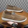 thumbnail image 7 of Domuza Mens Boat Shoes Slip On Walking Loafers Width Shoes Lightweight Comfort Non Slip Sneakers Fashion Business Work Beige 8.5 (EU-42), 7 of 7