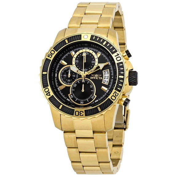 Invicta Pro Diver Chronograph Black Dial Men's Watch 22414