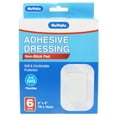 thumbnail image 1 of NuValu Adhesive Island Wound Dressing Non-Stick Pad with Breathable and Flexible Borders, 12 Count (3in x 4in), 1 of 5