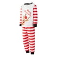 thumbnail image 3 of Nituyy Family Matching Christmas Pajamas Set Cotton Xmas Deer Holiday Pajamas Sleepwear Dad Mom Kids PJs, 3 of 10