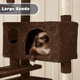 thumbnail image 6 of WILLYO 54in Cat Tree Tower Condo Cat Furniture w/Scratching Post for Kittens Pet House Play, 6 of 9
