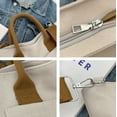 thumbnail image 5 of Kukuzhu Canvas Hobo Bag for Women Large Crossbody Shoulder Bag Handbag Totes Versatile Purse Commuting Satchele, 5 of 7