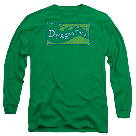 Dragon Tales - Logo Distressed - Long Sleeve Shirt - X-Large