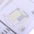 thumbnail image 4 of Juguete de construcción de arquitectura modelo de 3D DIY ensamblar para de cumpleaños de Hugo Arquitectura de papel 3D DIY, 4 of 10