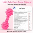 thumbnail image 3 of Puppy Toys, 6 Pack Dog Chew Toys for Puppy, Cute Pink Small Dog Toys, Puppy Teething Toys for Puppies, Upgraded Soft Durable Interactive Chew Toy for Small Dogs, 3 of 7