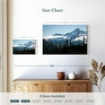 thumbnail image 4 of Elephant Stock Mt. Rainier Summit Wall Art - Horizontal Canvas Wall Art - Living Room Wall Decor - Nature Canvas - Blue And Black Decor - 12" x 8", 4 of 8