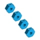 thumbnail image 2 of Buje de accionamiento hexagonal de rueda de aluminio, 4 piezas 1/10 Rueda RC Rueda RC Bujes hexagonales Tuerca Accesorio RC Estándares líderes en la industria, 2 of 8