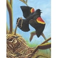 thumbnail image 3 of New York Puzzle Company Red-winged Blackbird Mini 100 Piece Mini Puzzle, 3 of 3