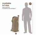 thumbnail image 6 of WHITEDUCK G.I Top Load Military Rucksack Style Double Strap Duffel Bag Heavy Duty and Water Resistant- Gym, Sports, Travel, Hiking, Backpacking (Olive, Standard 21" x 37"), 6 of 7
