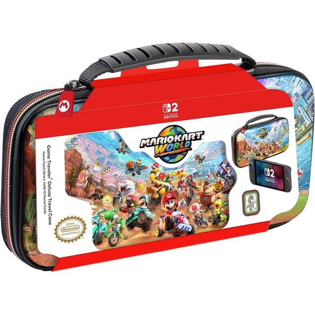 Estuche Game Traveler Deluxe Mario Kart World - Nintendo Switch 2