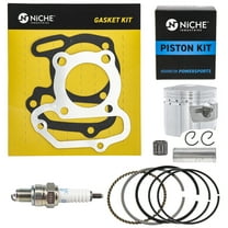Niche Piston Gasket Kit Yamaha Grizzly Raptor Badger 80 Moto 4 55X-11638 (47mm) MK1001139