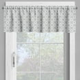 thumbnail image 2 of Ambesonne Floral Window Valance, Classic Floral Vintage, 54" X 12", White and Grey, 2 of 5
