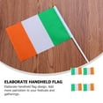 thumbnail image 3 of Durable Handheld Flag Waving Flags Ireland Small Outdoor Irish Decorate Sports Plastic 20 Pcs, 3 of 6