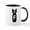White/Black Inside, variant on CafePress - F Bomb, F Bomb Mug - 11 oz Ceramic Mug - Novelty Coffee Tea Cup