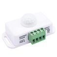 thumbnail image 2 of 2X DC 12V 24V PIR Controlador de Función de Sensor de Movimiento Interruptor LED Cuerpo Interruptor Infrarrojo Temporizador de Movimiento Blanco para Tiras de LED, 2 of 5