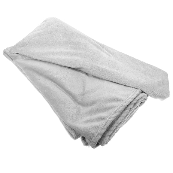 ELAYARD Cozy Blanket for Girls Blanket Fluffy Light Grey 1Pack Comfort for Home Decor