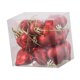 thumbnail image 2 of 12 adornos navideños con forma de corazón para árbol de Navidad, bolas navideñas, colgantes con dijes Rojo, 2 of 9