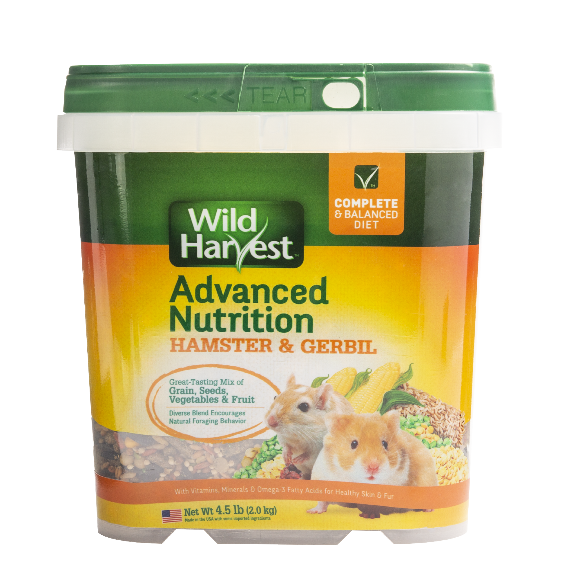 Wild Harvest Advanced Nut Diet for Hamsters, 4.5 lb photo 2