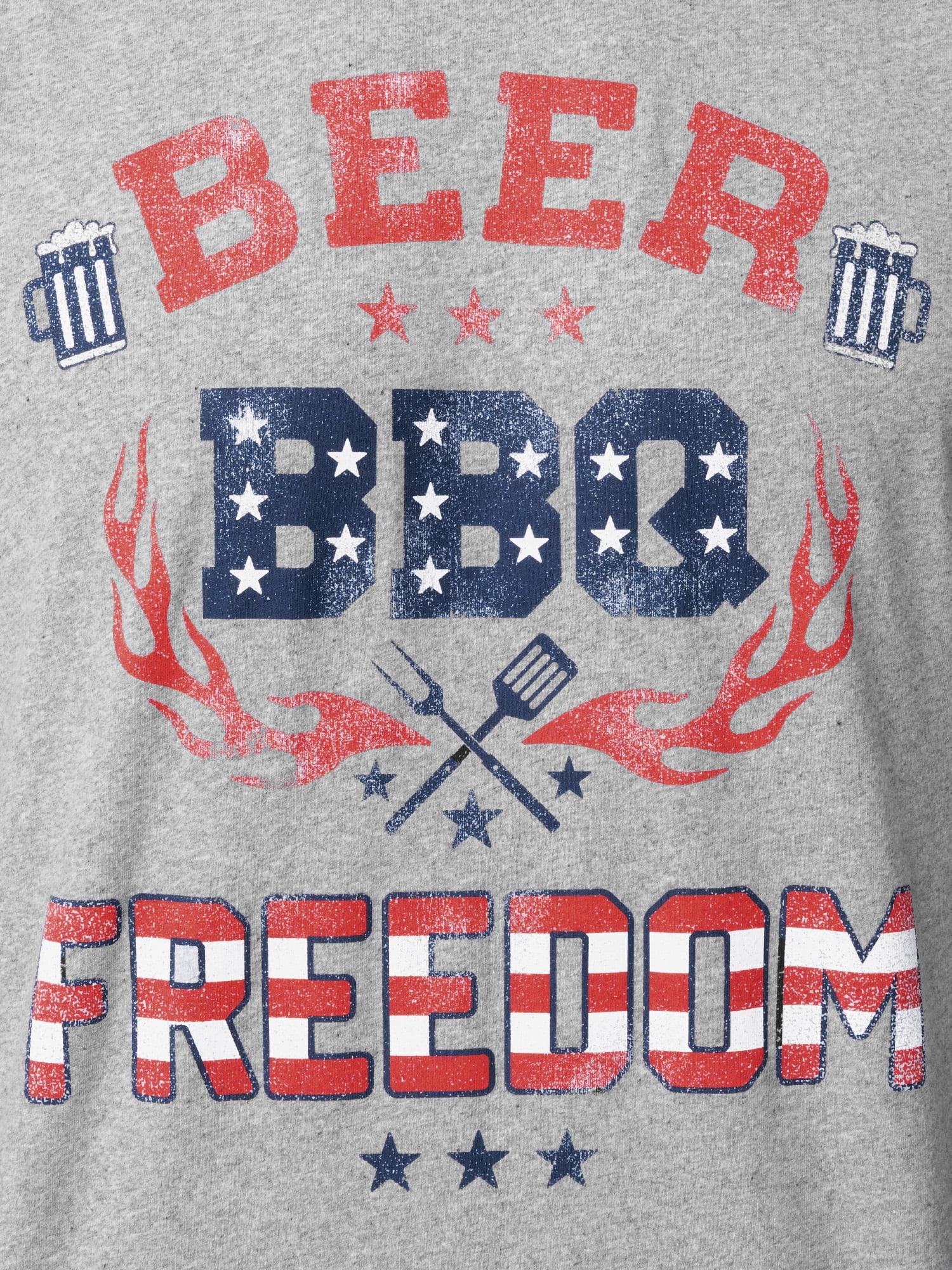 Way to Celebrate Men's & Big Men's 4th of July Americana Graphic Muscle Tank, Sizes S-5XL