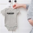 thumbnail image 5 of Handsome Like My Big Brother Siblings Bodysuit Jumper Boys Infant Baby Brisco Brands 24M, 5 of 6