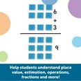 thumbnail image 4 of Learning Resources Base Ten Blocks Smart Pack, Classroom Accessories, Early Math Skills, 121 Pieces, Ages 6,7,8+, 4 of 7