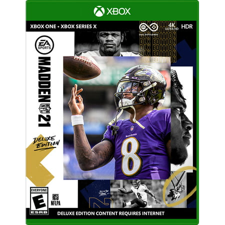 Madden NFL 21 Deluxe Edition, Electronic Arts, Xbox One - Walmart Exclusive (Best Xbox One Exclusives 2019)
