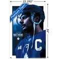 thumbnail image 3 of NHL Toronto Maple Leafs - Auston Matthews 24 Wall Poster with Pushpins, 22.375" x 34", 3 of 4