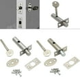 thumbnail image 6 of Tube Well Lock With Keys Stainless Steel With Screws Escutcheon Plates, 6 of 9