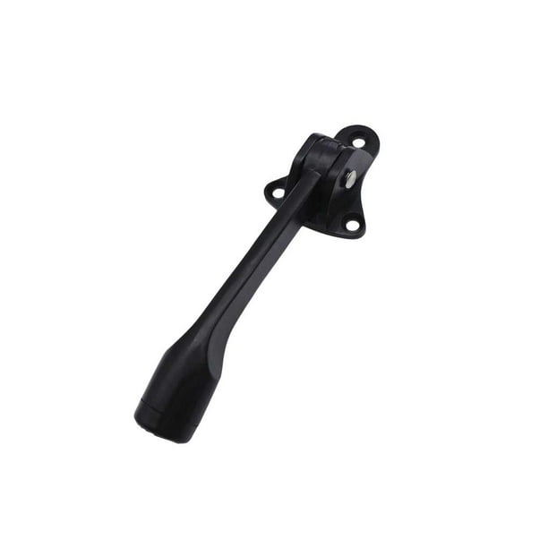 Kenally Reemplazo de tope de puerta para Hotel, apartamento, aleación de Zinc, tope antideslizante para puertas, soporte para herramientas, accesorios Herramientas y ferretería Negro Kenally TO010306-04B