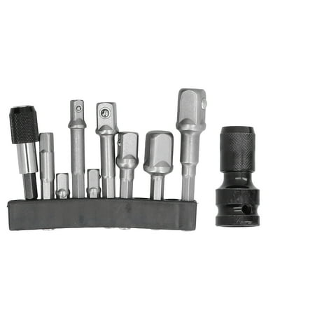 

Big sale 11Pcs Socket Adapter Hex Shank Square Head Connecting Rod Set Kit for Air Screwdriver