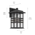 thumbnail image 3 of Kichler Lighting - Beacon Square - 1 Light Outdoor Wall Sconce in, 3 of 4