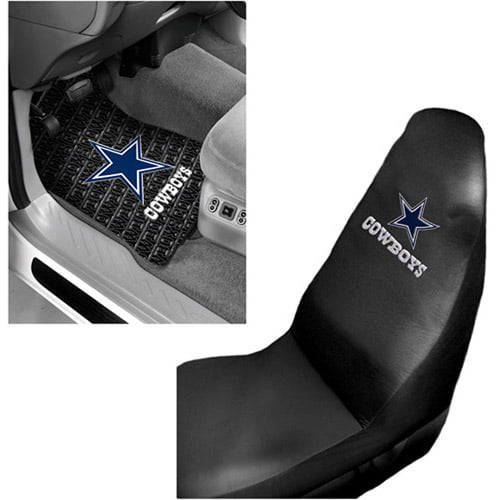Black Friday Nfl Dallas Cowboys 5pc Leather Combo Set Seat Cover
