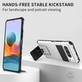 thumbnail image 6 of Compatible with Google Pixel 8 Pro Case with Slide Camera Cover, Google Pixel 8 Pro Phone Case with Stand Shockproof Hard PC Cases (White), 6 of 14