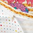 thumbnail image 4 of Erosebridal Volleyball Ice Crem Drip Queen Duvet Cover Set, Waffle American Flag Bedding, Colorful Polka Dots Reversible, 1 Duvet Cover and 2 Pillowcases (No Comforter), 4 of 5