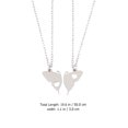 thumbnail image 2 of 2Pcs Decorative Chain Necklaces Exquisite Girl Necklaces Delicate Sister Necklaces, 2 of 8