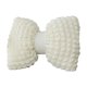 thumbnail image 2 of Funda de almohada de gamuza sintética con lazo difuso 1pc | Cojín lumbar decorativo suave de 12.6x15.7in | Blanco, marrón, rosa, acento para sofá, dormitorio, sala de estar | Soporte ergonómico,, 2 of 6