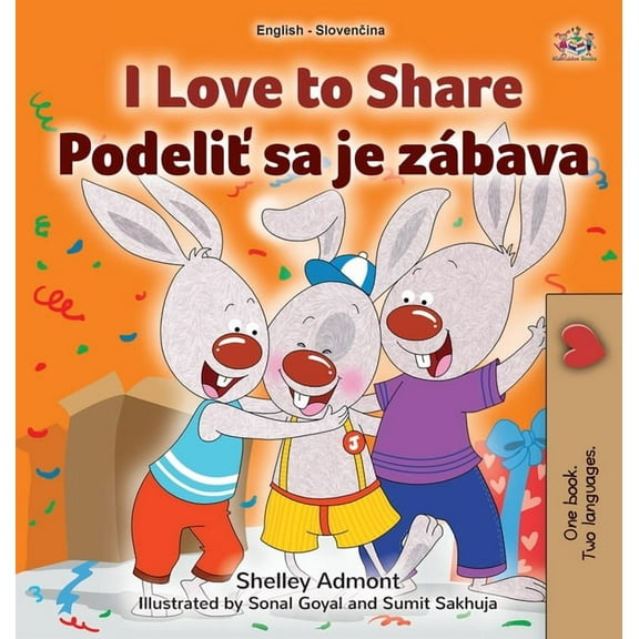 English Slovak Bilingual Collection I Love to Share (English Slovak Bilingual Book for Kids), (Hardcover)