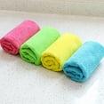 thumbnail image 2 of Nmkwnr Pack of 5 Kitchen Dish Cloths Microfiber Cleaning Towels for Cleaning Dishes, Kitchen, Bathroom, Car, 12"x12", Yellow, 2 of 6